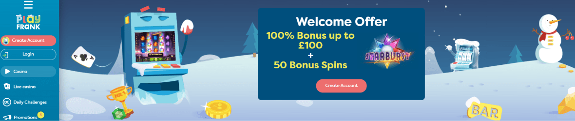 PlayFrank Casino Review 2022 picture 1